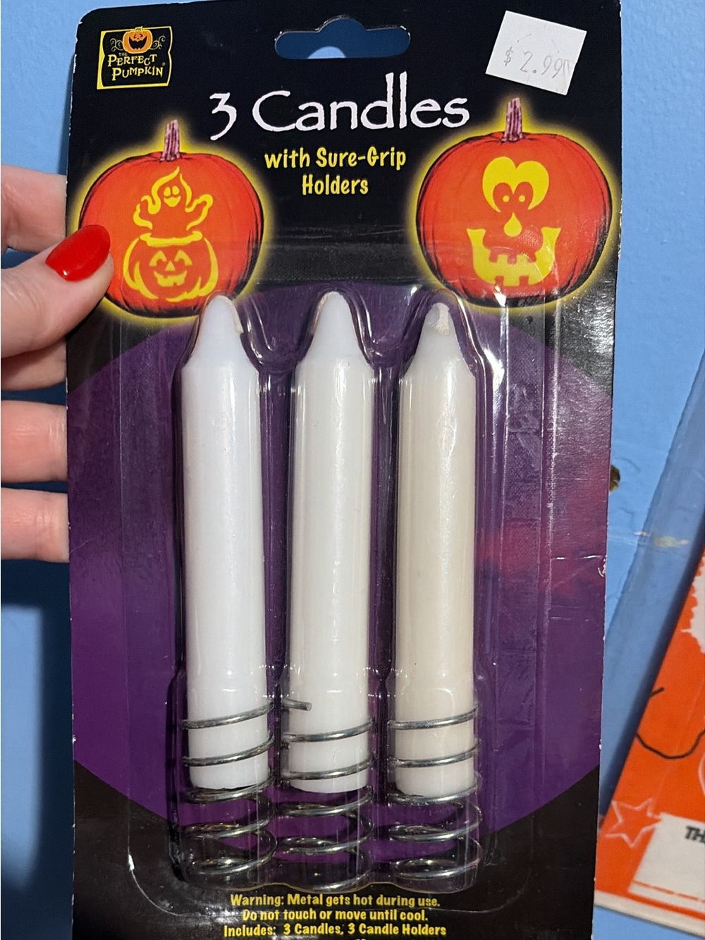 perfect pumpkin twist in candles